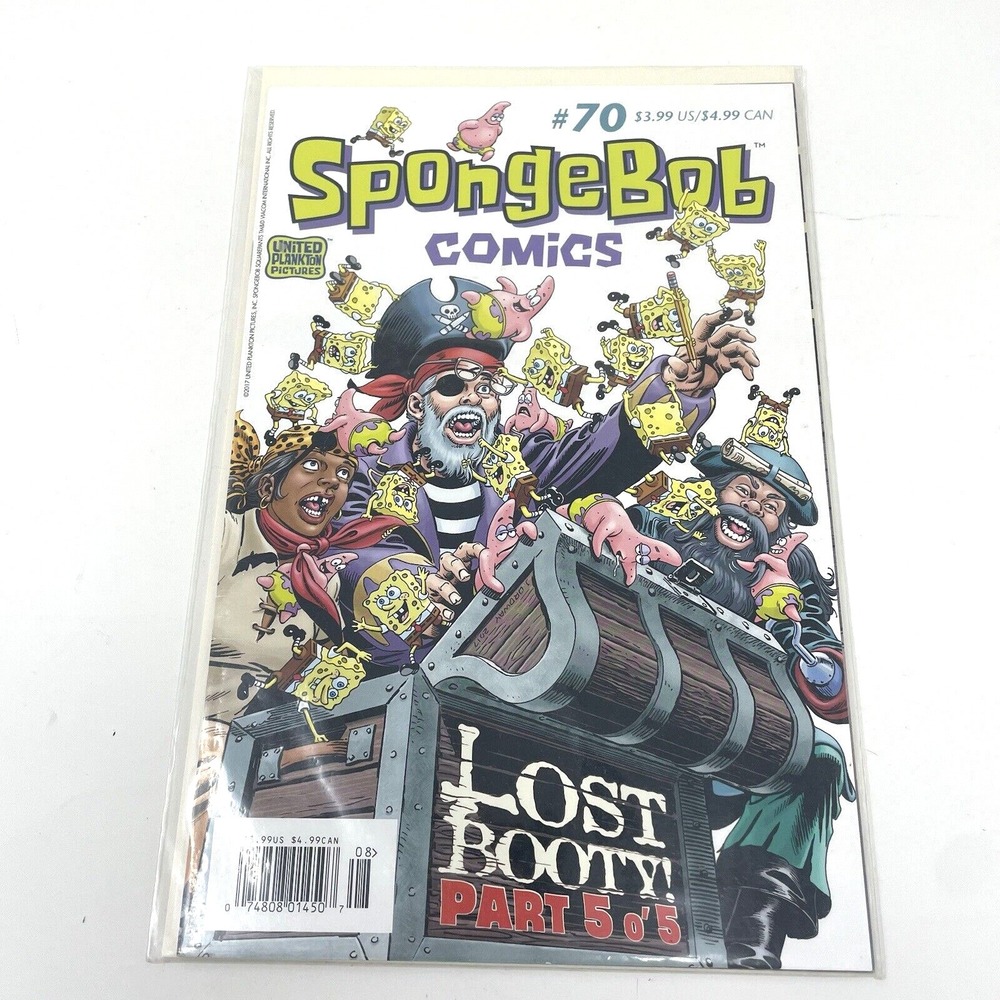 Spongebob Comics Issue #70 Direct Edition 2017 United Plankton Lost Booty‎